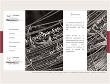 Tablet Screenshot of domaine-mardon.com